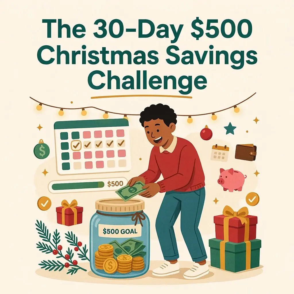 The 30-Day $500 Christmas Savings Challenge