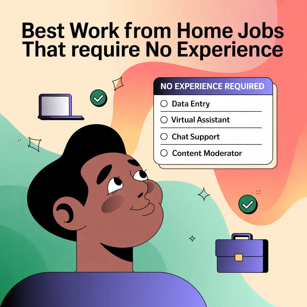 Best Work From Home Jobs That Require No Experience (2026 Guide)